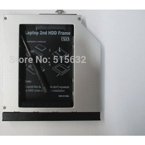 For HP EliteBook Upgrade Bay 6930p,8440p,8530p,8540p 2nd SSD hard drive Caddy