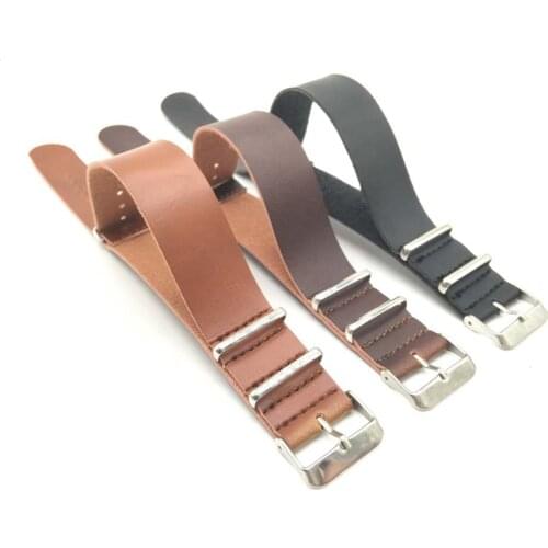 Droppshiping PU Leather Watch Band Metal Buckle Watch Strap Men Women Soft Watches Strap d88