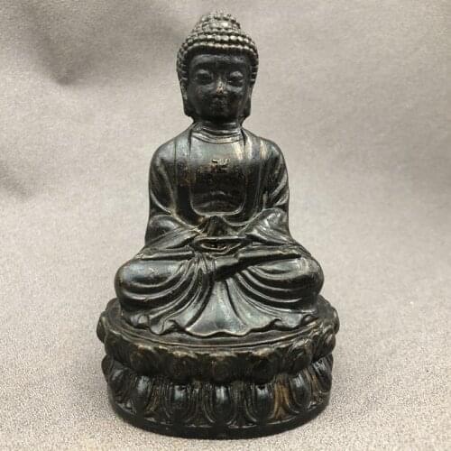 The lotus lamp wick is made of bronze, and the candle holder is worshipped in front of the Buddha, Zhaocai oil lamp holder, A