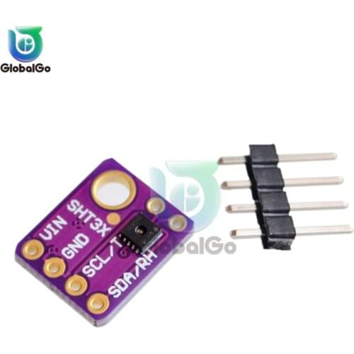 SHT30 I2C Interface SHT31 Digital Output Temperature SHT31-D Humidity Sensor Module Accuracy Breakout Weather for Arduino