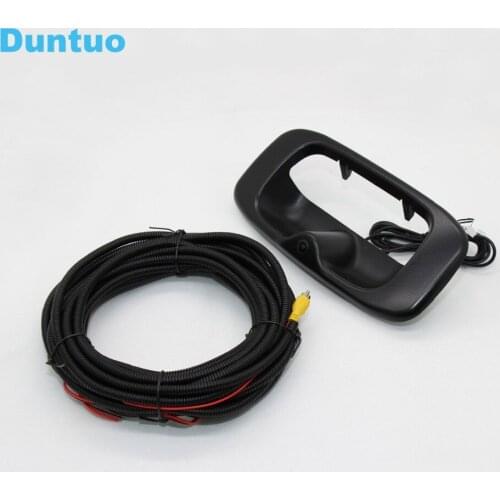 Tailgate Handle Camera Reversing Back Up Rear View Cameras For Chevrolet GMC Silverado Sierra 1999-2006 Fleet Side Metal Bed
