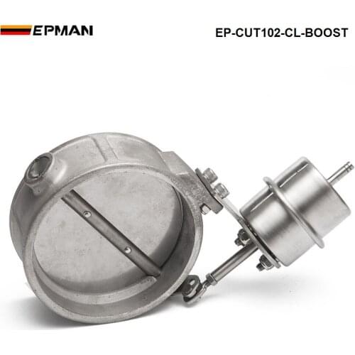 NEW Boost Activated Exhaust Cutout / Dump 102MM CLOSE Style Pressure: about 1 BAR For VW Polo EP-CUT102-CL-BOOST