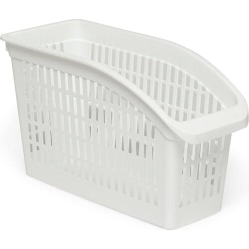New Kitchen Refrigerator Organizer Basket Adjustable Storage Box Container Drawer Retractable Drawer Kitchen Cupboard White