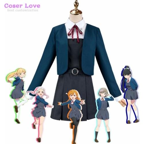 LoveLive! SuperStar!! Liella! Shibuya Kanon Arashi Chisato Tang Keke Heanna Sumire Hazuki Ren Cosplay Costume Halloween Clothes