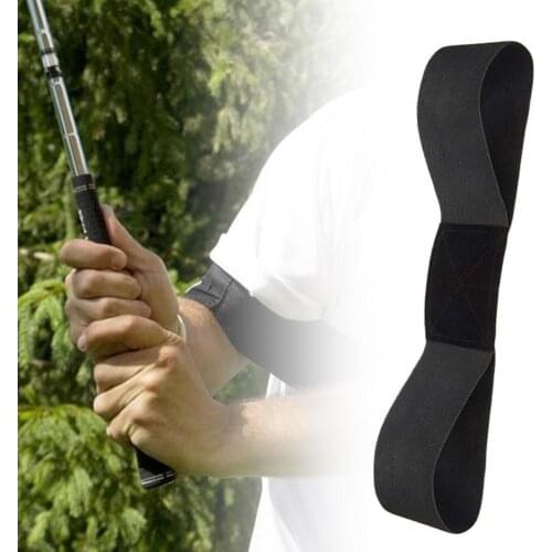 Arm Belt Exquisite Folding High Elasticity Golf Swing Arm Band for Practice