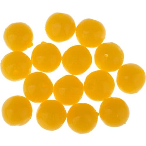 Silicone Smell Carp Fishing Baits 4 Sizes Floating Corn Ball Beads Feeder Artificial Bait Lure Rig