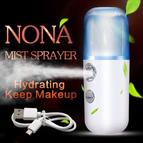 07 kebidu 30ML Mini Nano Facial Sprayer USB Nebulizer Face Steamer Humidifier Hydrating Anti-aging Wrinkle Women Beauty Skin Car