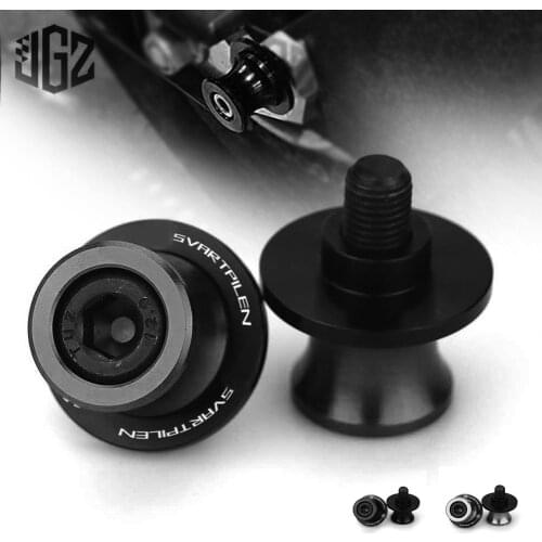 1.25*10mm CNC Aluminum Motorcycle Swingarm Spools Stand Screws For Husqvarna Svartpilen 401 250 701 2018 - 2020 2021 Accessories