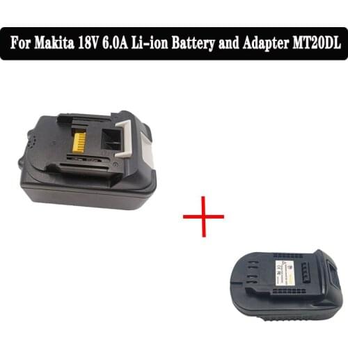 Battery Adapter MT20DL For Makita 18V 6.0A Bl1830 Bl1860 Li-Ion Battery For Dewalt 18V 20V Dcb200 30P