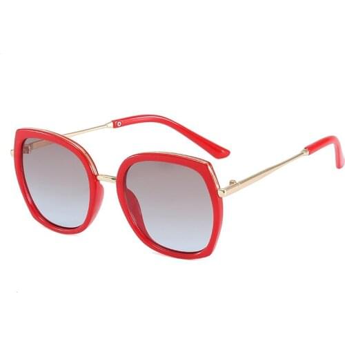 Kids Metal Sunglasses Retro Round Big Baby Sun Glasses Boy Girls Fashion Oversized Infant Children Glasses Uv400 Oculos Gafas