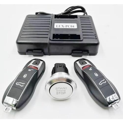 For Porsche Old Cayenne Year 2006-2010 Push Button Start Stop System PKE keyless Access System Remote Start Plug and Play Type