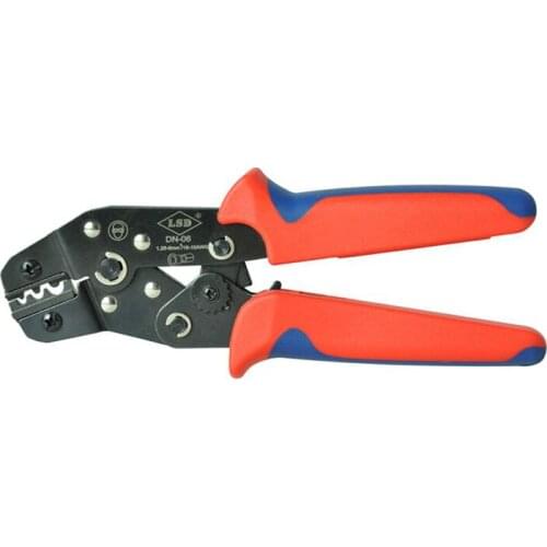 DN-06 Crimping Hand Tool with ratchet means for non-insulated terminals and connectors 1.25-6MM2 16-10AWG crimper pliers