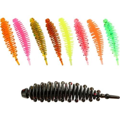 Jigeecarp Soft Worm Baits Tanta Fishing Lures Pesca Wobblers Carp Fishing Bass Lures Freshwater Fishing Artificial Baits
