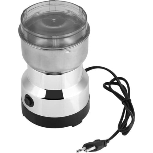 Coffee Grinder 220V Electric Stainless Steel Grinding Coffee Bean Milling Machine Home Office Electric Coffee Grinder