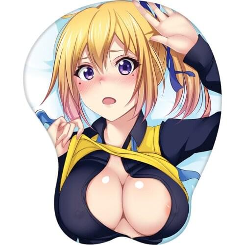 Myriad Colors Phantom World Kawakami Mai Cosplay Cute Wrist Rest silicon Mouse Pad Mat 3D Mousepad