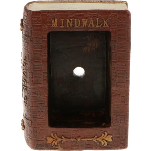 MagiDeal Cute Rabbit Shape Flowerpot Vintage Home Decor Book Case Flower Pot Sedum Succulent Planter Bonsai Plant Bed Gift