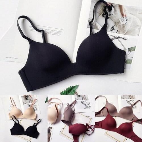 New Arrival Women Girl Bra Lightweight Thin Wirefree Breathable Student Brassiere Underwear