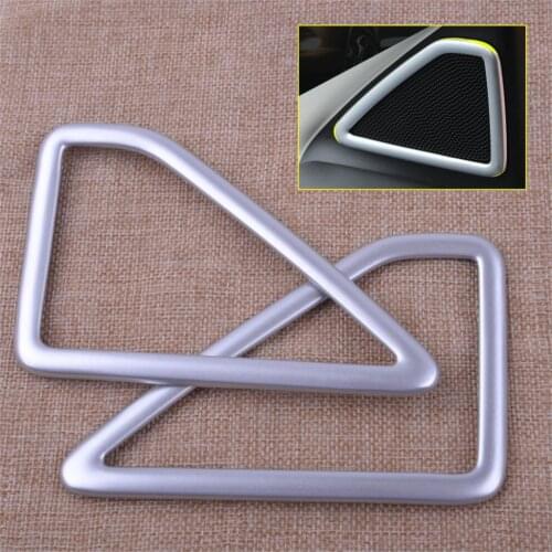 1 Pair A Pillar Door Stereo Speaker Cover Trim Ring Fit for Fit for d Escape Kuga 2013 2014 2015 2016 2017 2018 Accessories