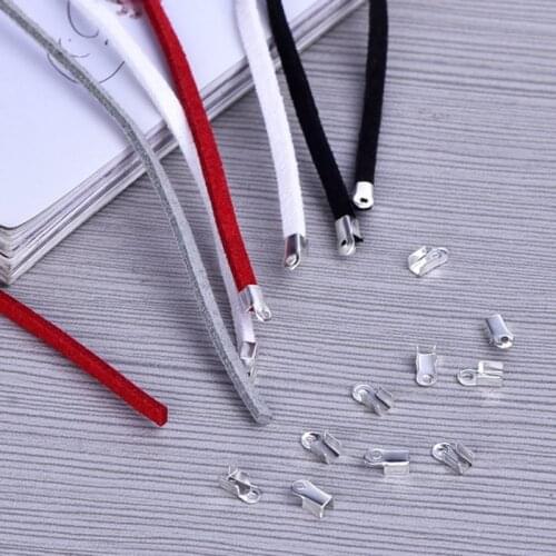 T8DE 20 Bundles Soft Faux Suede Cord String Thread Velvet Cord Total 65 Feet Long with 100 Iron Fixing Clip DIY Accessories