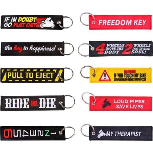 3PCS/LOT Stitch Engineer keychains for Aviation Gifts aviation keychain Custom Embroidery Keychain Ring Key Tags
