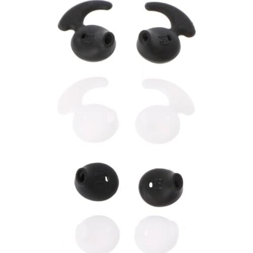 4 Pairs Silicone Eartip Earbud For Samsung S6/S7 Level U EO-BG920 Bluetooth Earphone Headset