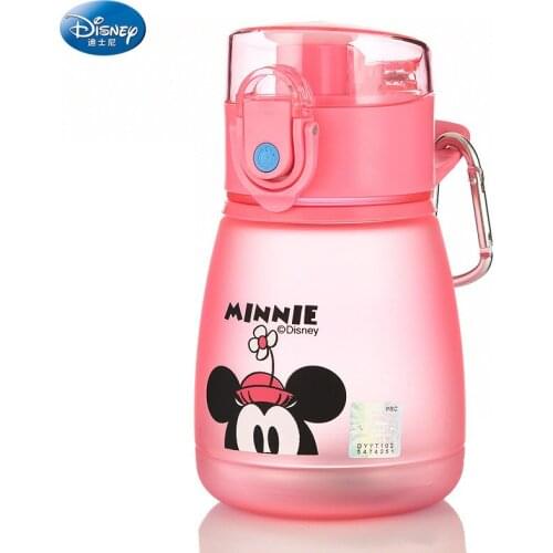 Disney 300 ML Baby Minnie Mickey Feeding Cup with straw Sports water Bottle