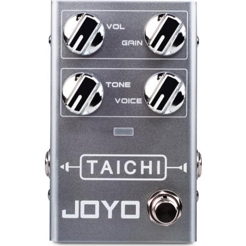 JOYO R-02 TAICHI Overdrive Guitar Effect Pedal For Electric Guitar Pedalboard Smooth Overload Voice Pedal Guitar Accessories