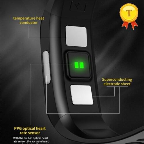 Best selling ECG PPG swimming Smart Bracelet Fitness Pedometer Temperature Monitor Smart Watch Men Women Wristband for ios