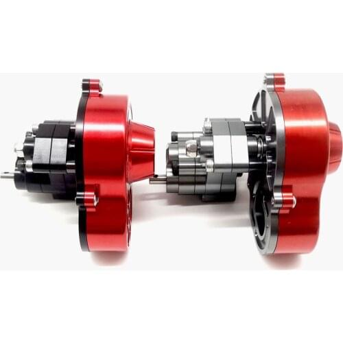 RC Metal Reverse Transmission Gearbox for 1/10 RC Crawler Car Axial SCX10 90027 SCX10 II 90046 WRAITH Upgrade Parts