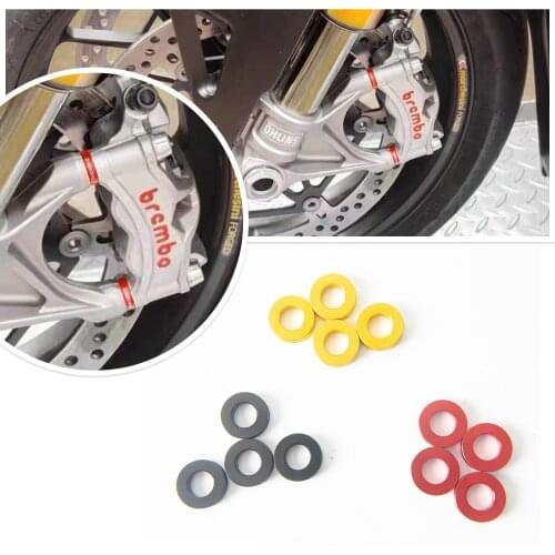 Motorcycle Front Brake Caliper Spacers Kit For Ducati Streetfighter V4 Streetfighter 848 1098 Scrambler 800 400 1100
