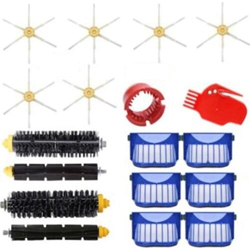 Suitable for IRobot Roomba 600 Series Robot Vacuum Cleaner Kits Main Roller Side Brush Hepa Filter Accessroies Parts