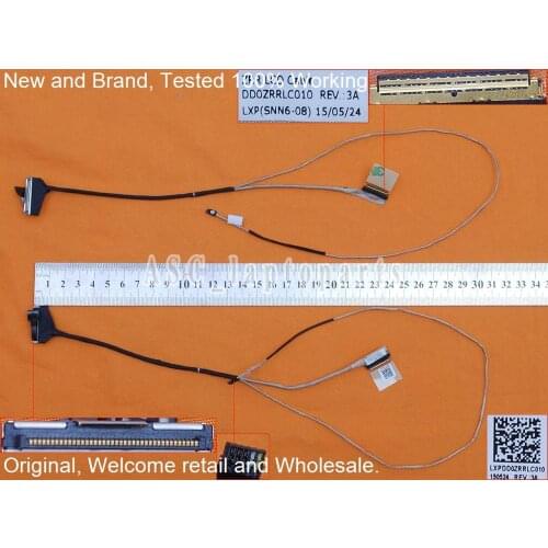 New Original LCD LED Video Flex Cable For Acer Aspire V3-574G V3-574T V3-575 V3-575G V3-575T laptop Screen Cable DD0ZRRLC010
