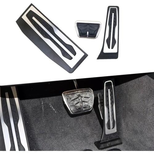 Antislip Pad For BMW 1 2 3 4 Series F20 F22 F30 F31 F32 Accessories Vehicle Brake Accelerator Gas Fuel Foot Rest Pedal Cover