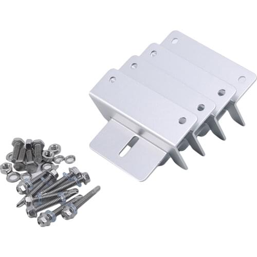 Special Z-Style Solar Panel Roof Mounting Bracket Aluminum Brackets Roof Mounted Supporting Z Bracket Boat Off Grid