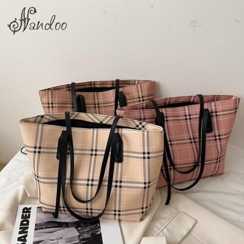 New Stripe Women Shoulder Bag Totes Womens Handbags Luxury Lady Hand Bags Purse Pocket Women Large Capacity Shopping Tote Sac