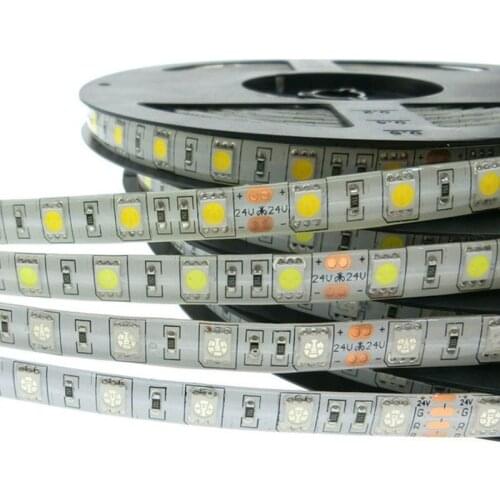 Free Shipping 3 years warranty PCB 12V 24V 4 in 1 RGBWW RGBNW RGBCW 5050 RGBW led strip waterproof and Non-waterproof