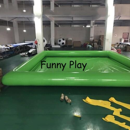 Green colorful inflatable water pool Giant Inflatable Unicorn Pool Float water walking ball zorb hamster ball roller pool