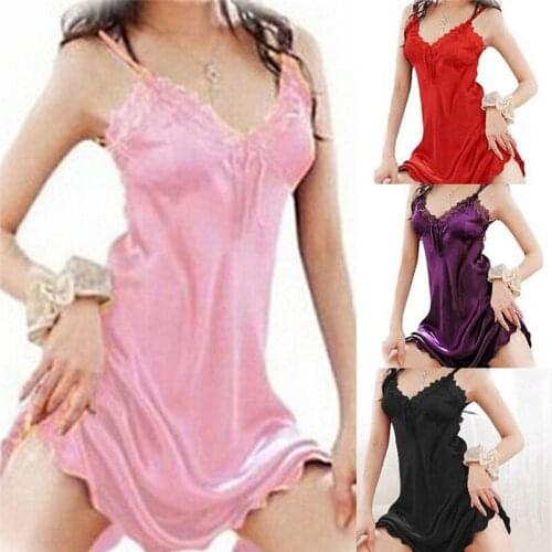 Lace Lingerie Teddies Sleepwear Baby Doll Costumes Pajamas Teddy For Women Lace Porno Babydoll Sexy Silk