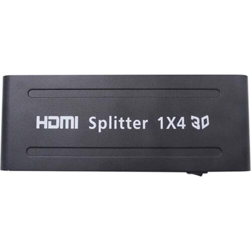 1 Input 4 Output HDMI-compatible High Definition Divider Video Splitter VGA for DVD Player
