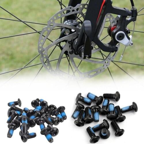 12 PCS Per Set Bicycle Disc Mounting Screws T25 Head Intended For The Mountain Bike Disc Bicycle Riding Accessories