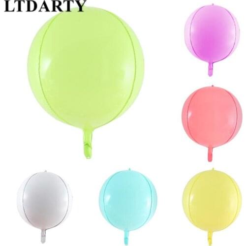 20pcs 10/18/22/32inch macaron pink white purple 4d ball latex balloon wedding decoration globos baby shower Valentine’s Day