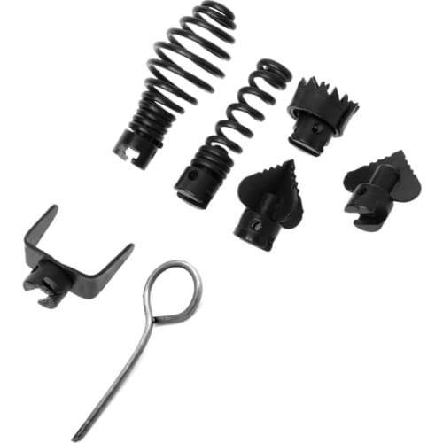 Drop Ship 7Pcs 16mm Manganese Steel Drain Cleaner Combination Cutter Head Set For Dredger