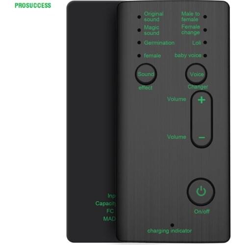 7 Different Sound Headphone Microphone Voice Changer For MobilePhone Computer Tablet iPad,PS4 Game XBOX game Console VC01