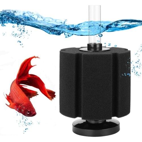 Aquarium Filter Biochemical Sponge Sponge Filter Bio Sponge Filter Aquarium Filtration Filter Add Oxygen Fish Tank Shrimp Pond