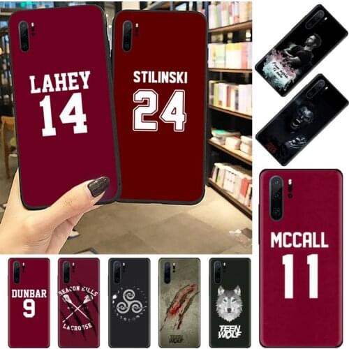 Teen wolf Thriller TV Series Phone Case For Huawei P9 P10 P20 P30 Pro Lite smart Mate 10 Lite 20 Y5 Y6 Y7 2018 2019