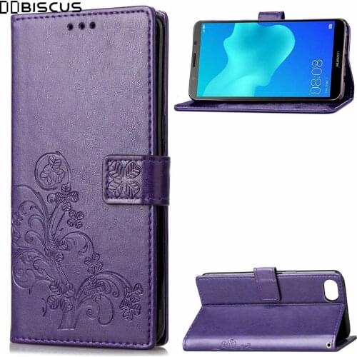 For Huawei Y5 Prime 2018 DRA-LX2 Y5 Lite DRA-LX5 Case luxury Leather PU Flip Capa Y5 2018 DRA-L21 Retro Wallet Cover Stand Funda