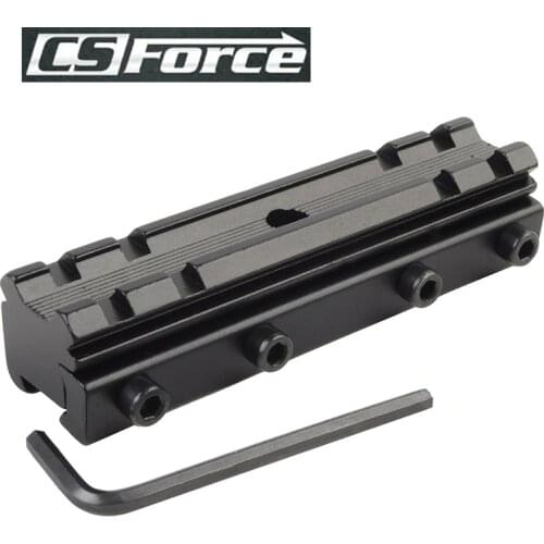 CS Force 11mm/20mm Dovetail Weaver Picatinny Rail Mount Adapter Converter Scope Base For Hunting Military Rifle Scope Mounts