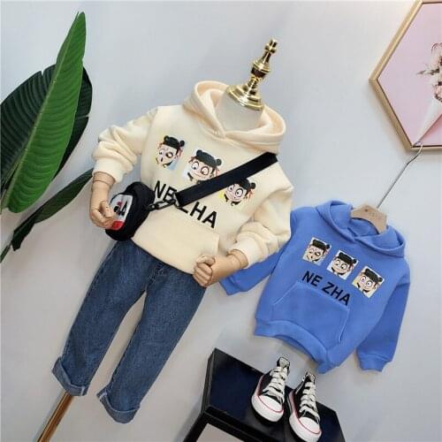 3 4 5 6 7 Years Toddler Baby Hoodies Spring Autumn Cartoon Print Hooded Sweatshirts For Girl Kids Clothing High Quality Pullover