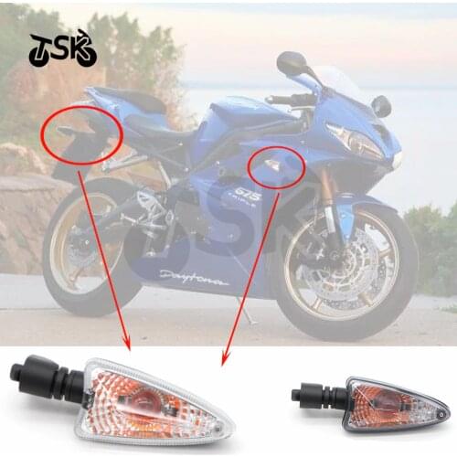 For Triumph Daytona 675 675R 2009-2014 Street Triple 675 2007-2013 Motorcycle Accessories Turn Signal Indicator Light Blinker