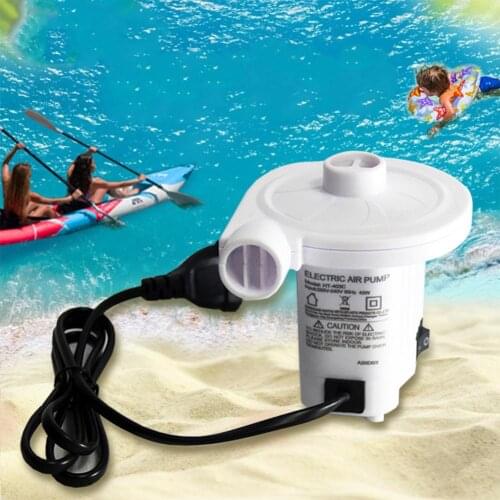 Ht-403c Electric Inflate Pump Ac220v-240v Lightweight Quick-fill Air Pump Water Sports High Quality Boat Accessories Eu plug
